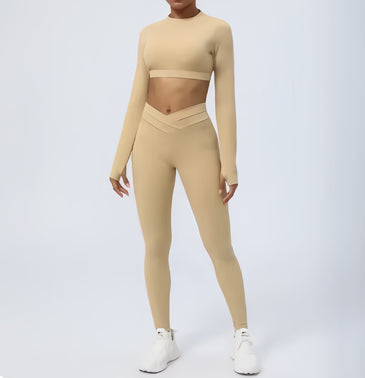 women beige sets from TutEmpire